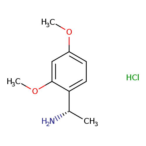 (1S)-1-(2,4-dimethoxyphenyl)ethan-1-amine hydrochloride