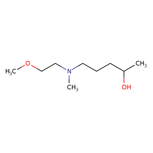5-[(2-methoxyethyl)(methyl)amino]pentan-2-ol