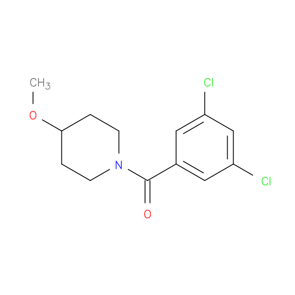 1-(3,5-dichlorobenzoyl)-4-methoxypiperidine