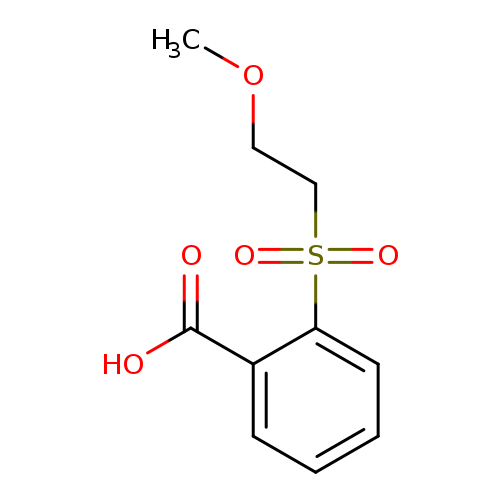 2-[(2-Methoxyethyl)sulfonyl]benzoic acid