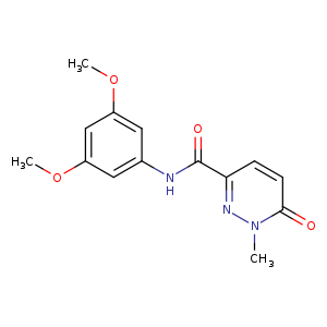 N-(3,5-dimethoxyphenyl)-1-methyl-6-oxo-1,6-dihydropyridazine-3-carboxamide