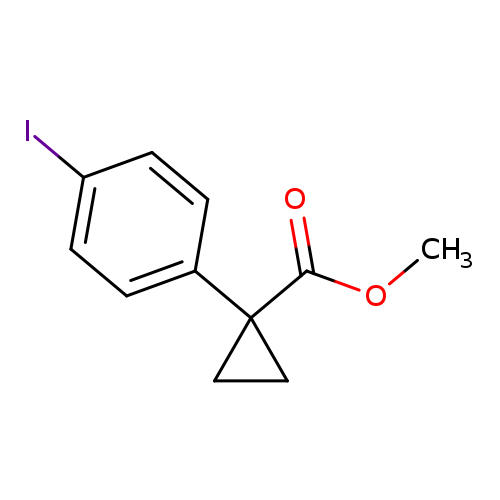 Methyl 1-(4-iodophenyl)cyclopropanecarboxylate