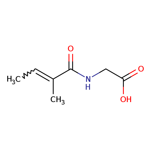 N-[(2E)-2-Methyl-1-oxo-2-buten-1-yl]glycine