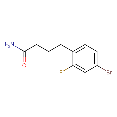 4-(4-Bromo-2-fluorophenyl)butanamide