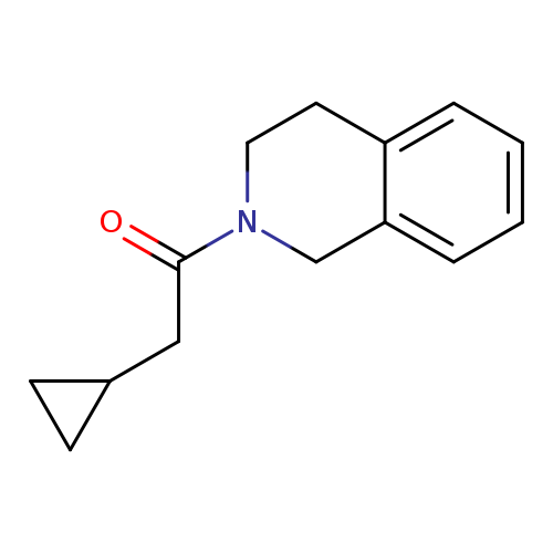 2-cyclopropyl-1-(1,2,3,4-tetrahydroisoquinolin-2-yl)ethan-1-one