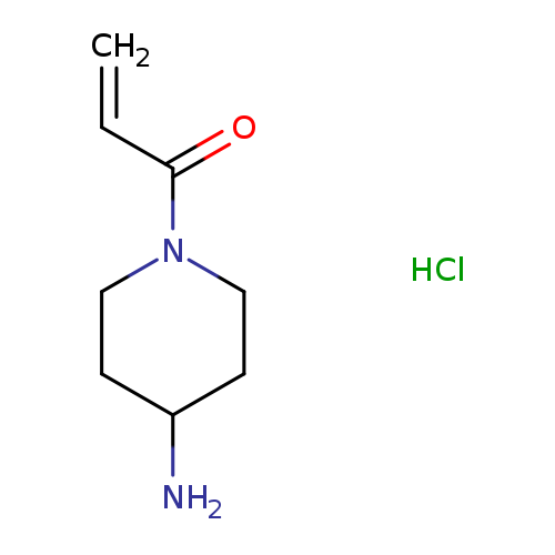 1-(4-aminopiperidin-1-yl)prop-2-en-1-one hydrochloride