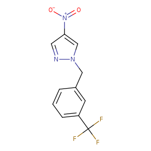 4-Nitro-1-(3-(trifluoromethyl)benzyl)-1H-pyrazole