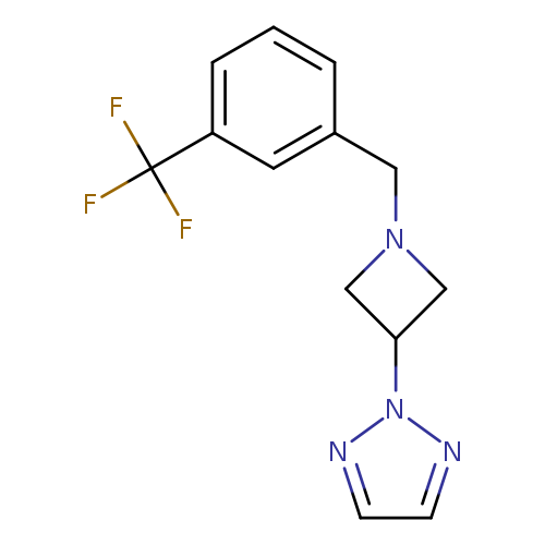 2-(1-{[3-(trifluoromethyl)phenyl]methyl}azetidin-3-yl)-2H-1,2,3-triazole