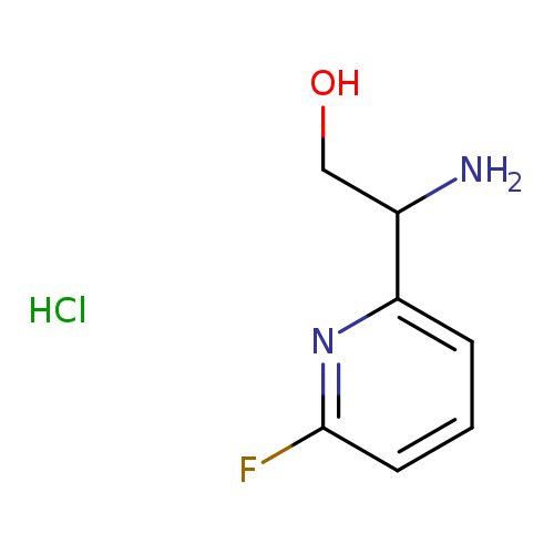 2-Amino-2-(6-fluoropyridin-2-yl)ethanol hydrochloride