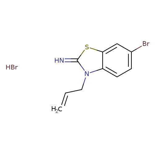 3-allyl-6-bromobenzo[d]thiazol-2(3H)-imine hydrobromide