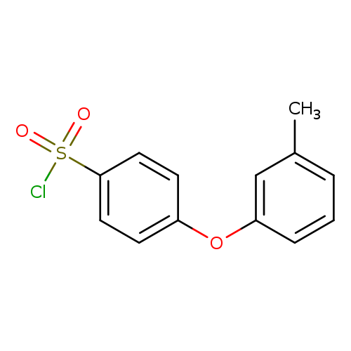 4-(3-methylphenoxy)benzene-1-sulfonyl chloride