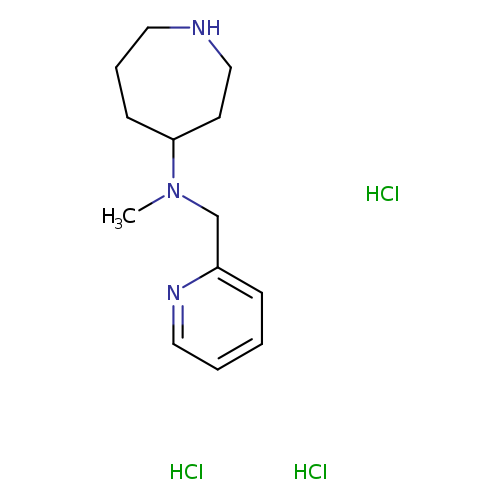 N-Methyl-n-(pyridin-2-ylmethyl)azepan-4-amine trihydrochloride