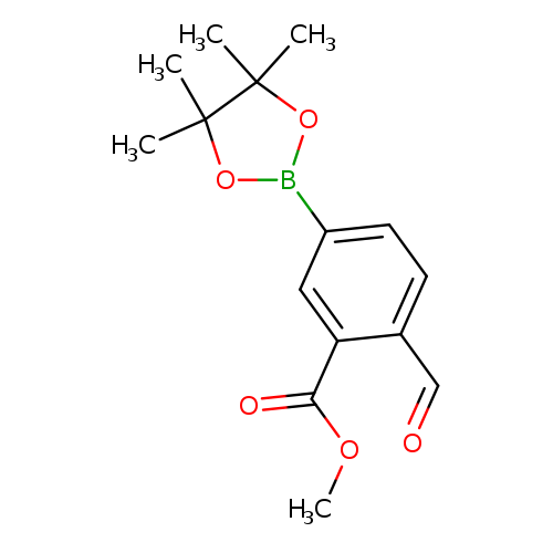 Methyl 2-formyl-5-(tetramethyl-1,3,2-dioxaborolan-2-yl)benzoate