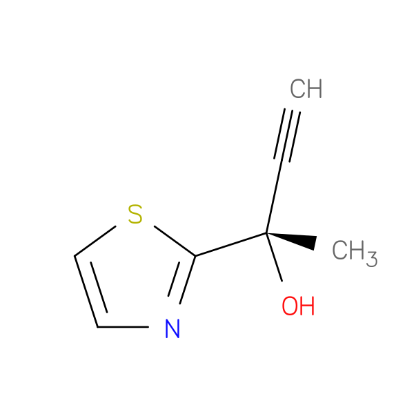 (S)-2-(Thiazol-2-Yl)But-3-Yn-2-Ol