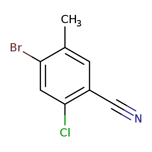 4-Bromo-2-chloro-5-methylbenzonitrile