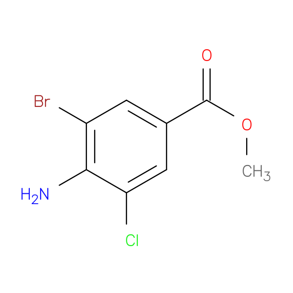 METHYL 4-AMINO-3-BROMO-5-CHLOROBENZOATE
