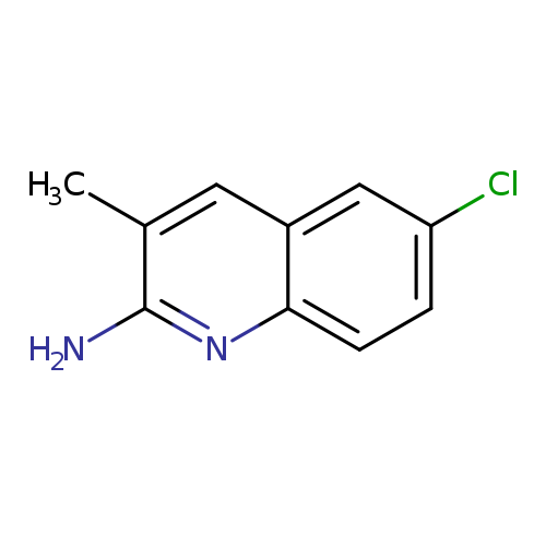 2-Quinolinamine, 6-chloro-3-methyl-