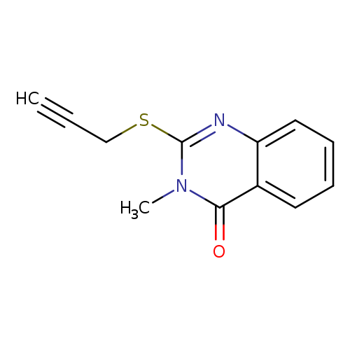 3-methyl-2-(2-propynylsulfanyl)-4(3H)-quinazolinone
