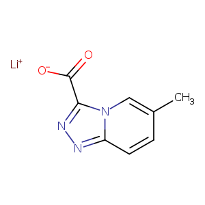 lithium(1+)ion6-methyl-[1,2,4]triazolo[4,3-a]pyridine-3-carboxylate