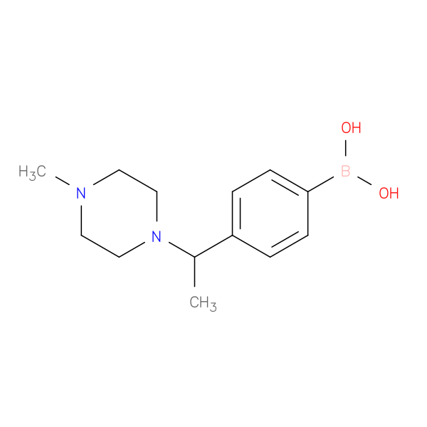 (4-(1-(4-methylpiperazin-1-yl)ethyl)phenyl)boronic acid