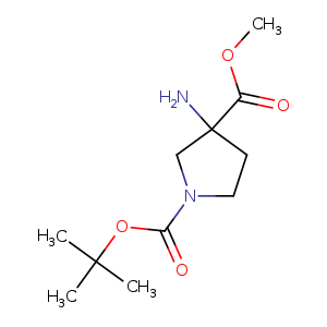 Methyl 1-Boc-3-aminopyrrolidine-3-carboxylate