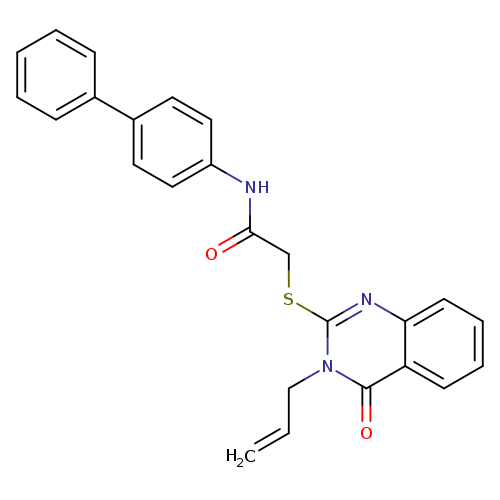 N-{[1,1'-biphenyl]-4-yl}-2-{[4-oxo-3-(prop-2-en-1-yl)-3,4-dihydroquinazolin-2-yl]sulfanyl}acetamide