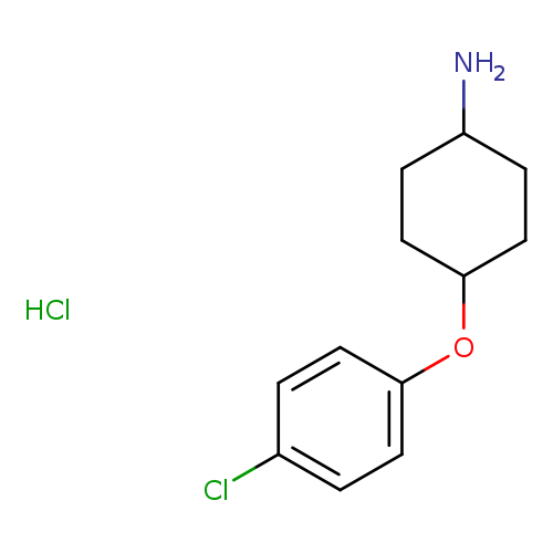 4-(4-Chlorophenoxy)cyclohexanamine hydrochloride