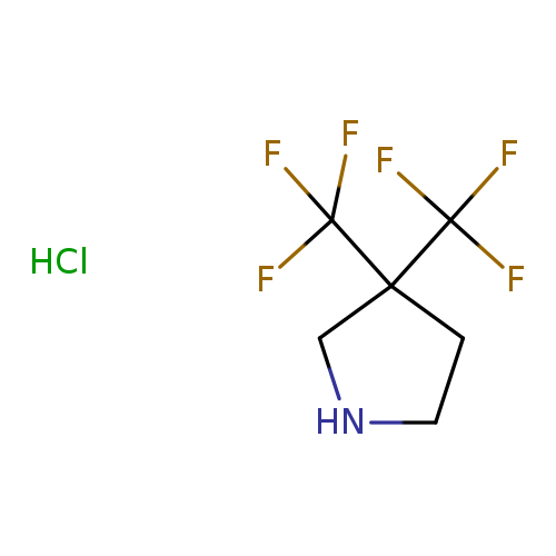 3,3-Bis(trifluoromethyl)pyrrolidine hydrochloride