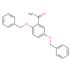 Ethanone, 1-[2,5-bis(phenylmethoxy)phenyl]-