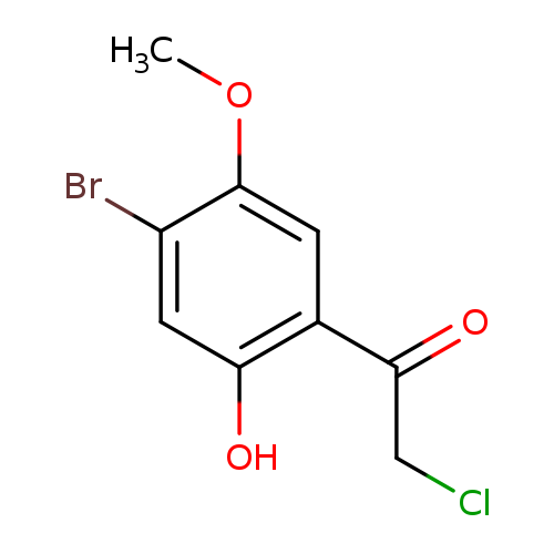1-(4-bromo-2-hydroxy-5-methoxyphenyl)-2-chloroethan-1-one