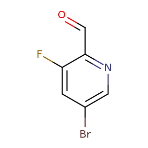 5-bromo-3-fluoropyridine-2-carbaldehyde