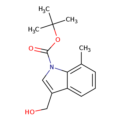 tert-butyl 3-(hydroxymethyl)-7-methylindole-1-carboxylate