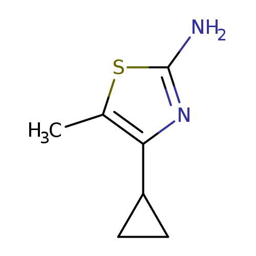 4-cyclopropyl-5-methyl-1,3-thiazol-2-amine