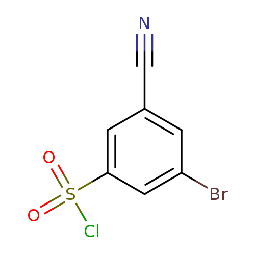 3-BROMO-5-CYANOBENZENESULFONYL CHLORIDE
