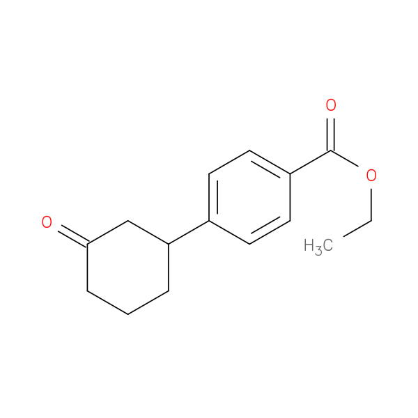 Ethyl 4-(3-oxocyclohexyl)benzoate