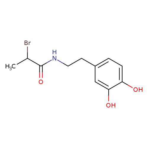 2-BROMO-N-[2-(3,4-DIHYDROXYPHENYL)ETHYL]-PROPANAMIDE
