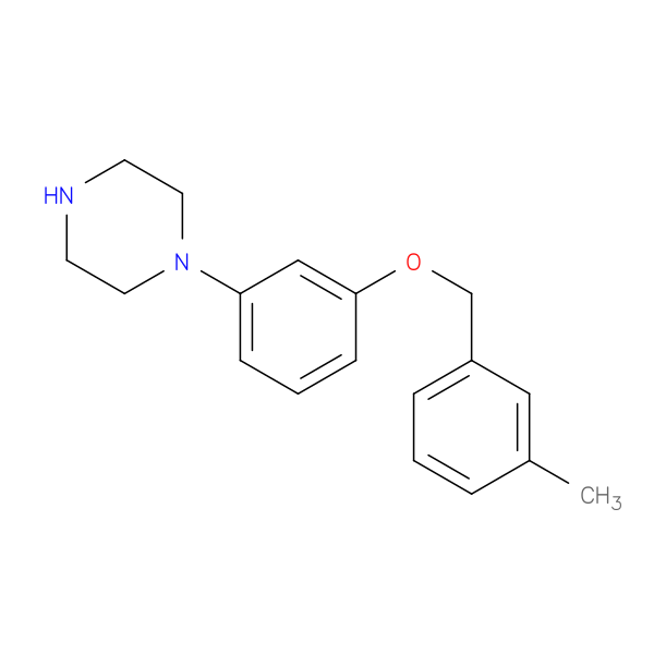 1-{3-[(3-methylphenyl)methoxy]phenyl}piperazine
