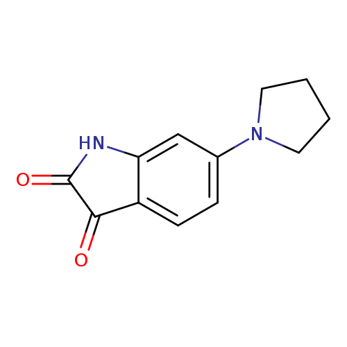 6-(Pyrrolidin-1-yl)-2,3-dihydro-1h-indole-2,3-dione