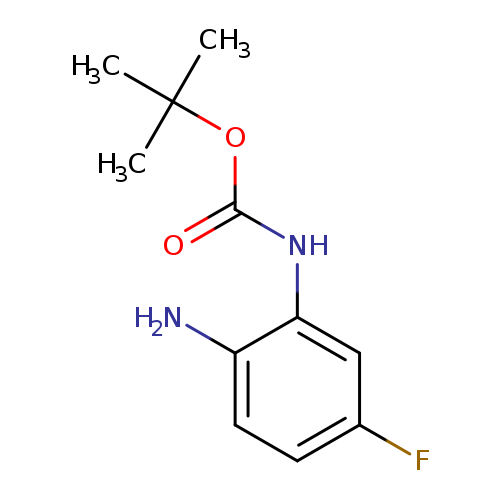 Carbamic acid, N-​(2-​amino-​5-​fluorophenyl)​-​, 1,​1-​dimethylethyl ester