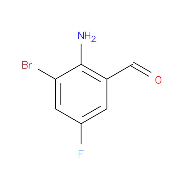 2-Amino-3-bromo-5-fluorobenzaldehyde