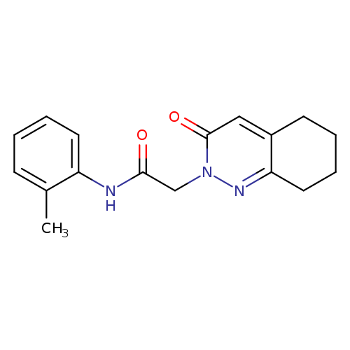 N-(2-methylphenyl)-2-(3-oxo-2,3,5,6,7,8-hexahydrocinnolin-2-yl)acetamide