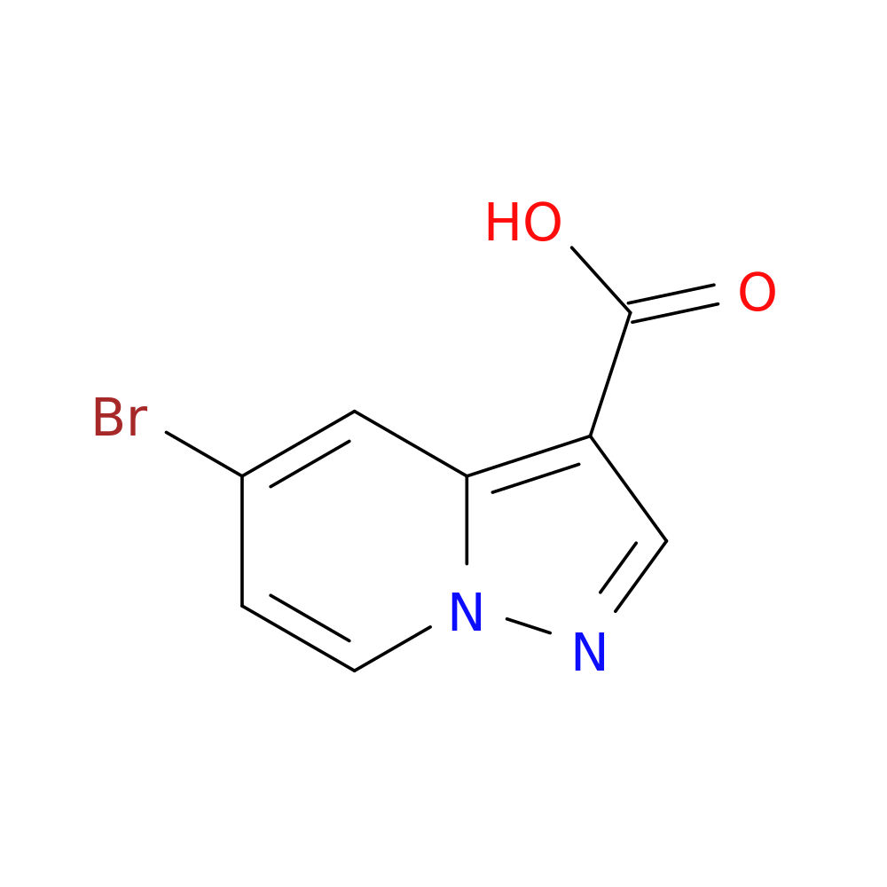 5-Bromopyrazolo[1，5-a]pyridine-3-carboxylic acid