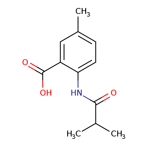 2-(Isobutyrylamino)-5-methylbenzoic acid