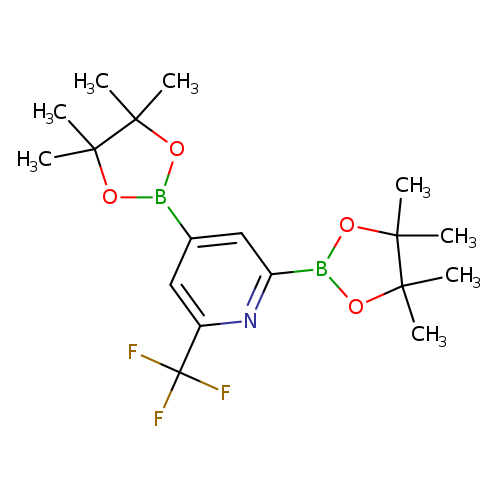 6-Trifluoromethylpyridine-2,4-diboronic acid, pinacol ester