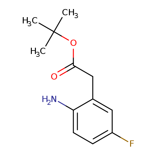 tert-butyl2-(2-amino-5-fluorophenyl)acetate