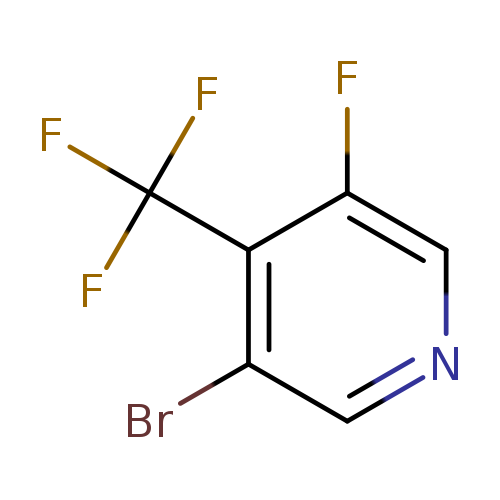 3-Bromo-5-fluoro-4-(trifluoromethyl)pyridine