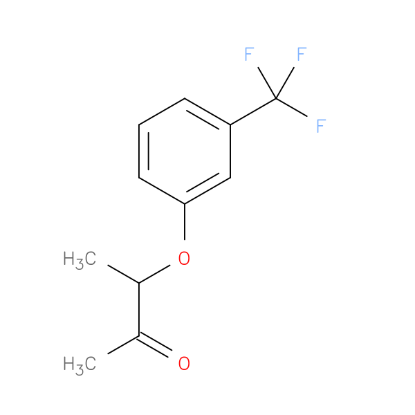 3-[3-(trifluoromethyl)phenoxy]butan-2-one