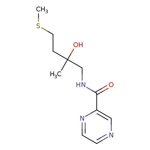 N-[2-hydroxy-2-methyl-4-(methylsulfanyl)butyl]pyrazine-2-carboxamide