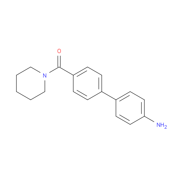 4-[4-(Piperidinocarbonyl)phenyl]aniline