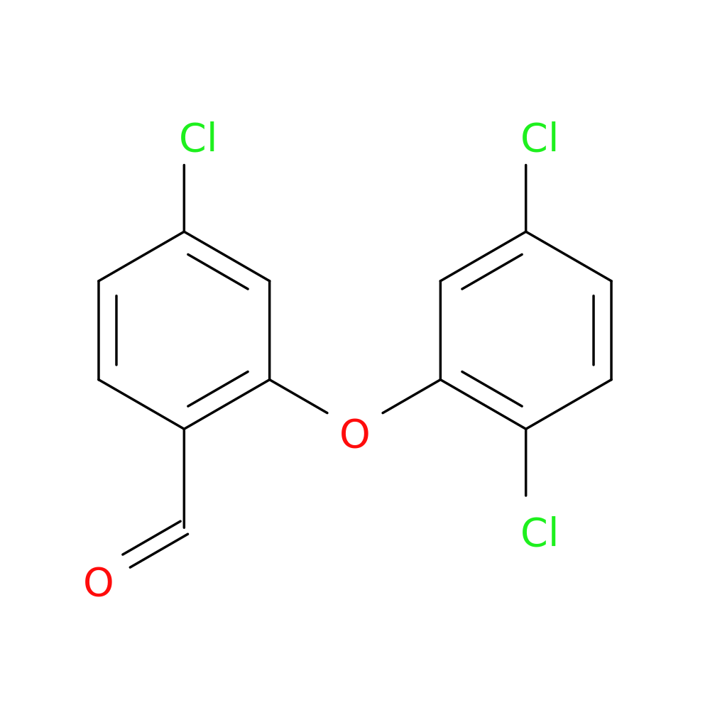 4-chloro-2-(2,5-dichlorophenoxy)benzaldehyde